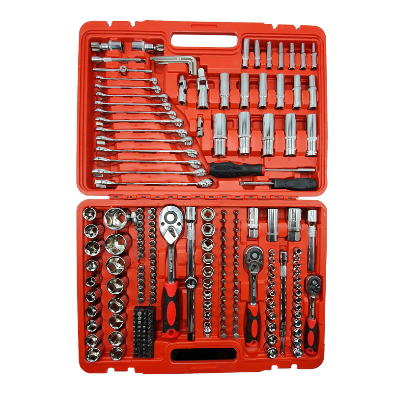 آچار بکس جی ان ترد کد 00123456 مجموعه 214 عددی