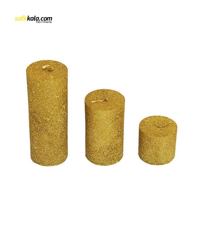 شمع مدل اکلیلی مجموعه سه عددی