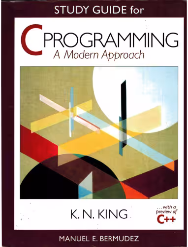 خرید و دانلود نسخه کامل کتاب Study Guide: for C Programming: A Modern Approach
