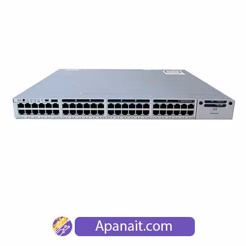سوئیچ شبکه سیسکو 48 پورت WS-C3850-48P-S