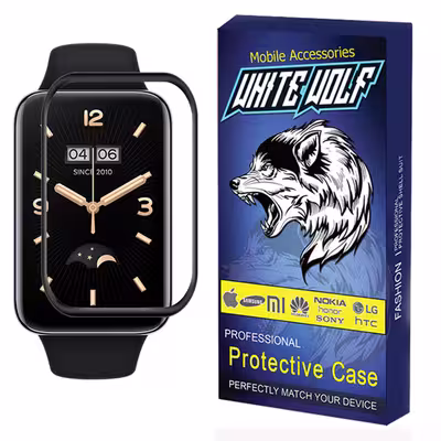 محافظ صفحه نمایش وایت ولف مدل W-PWM مناسب برای ساعت هوشمند شیائومی  Mi Band 7 Pro
