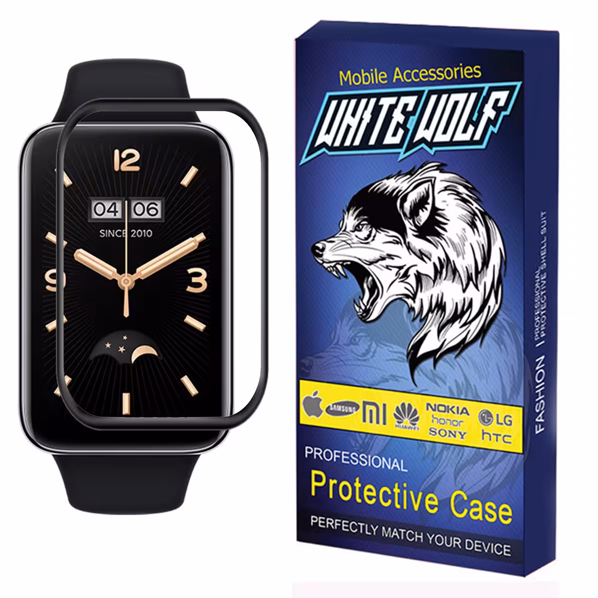 محافظ صفحه نمایش وایت ولف مدل W-PWM مناسب برای ساعت هوشمند شیائومی  Mi Band 7 Pro