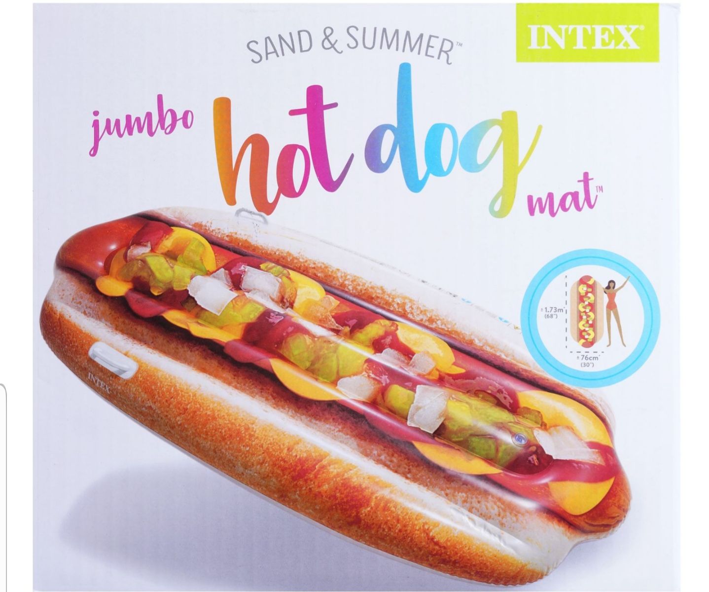 تشک بادی INTEX طرح HOT DOG