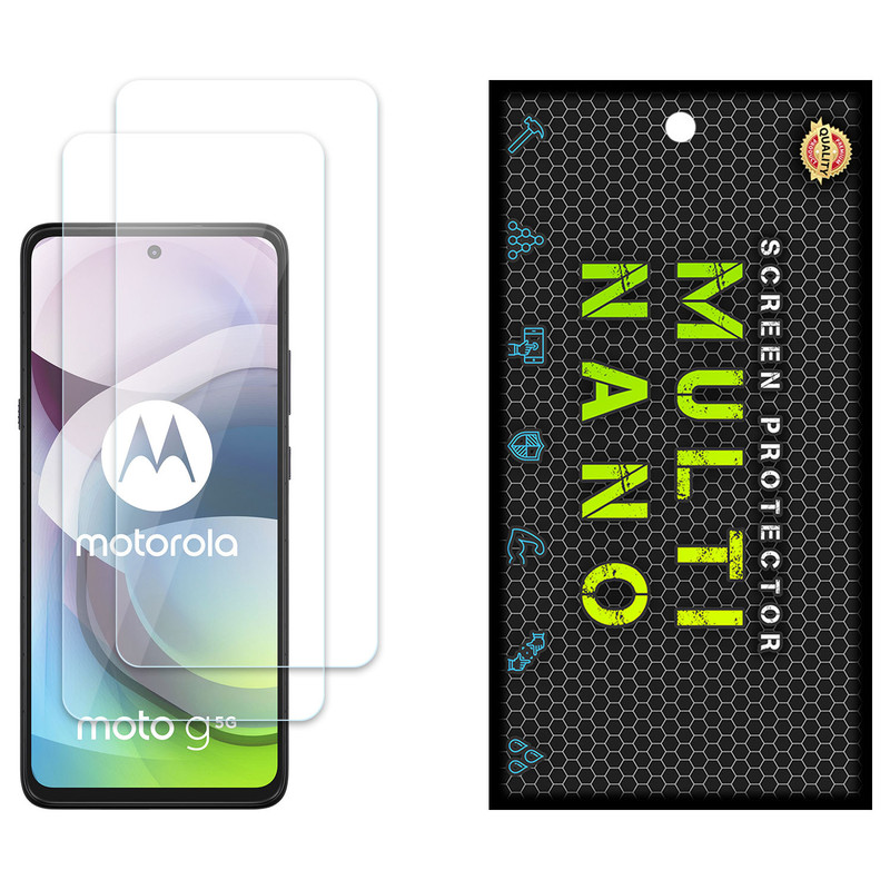 محافظ صفحه نمایش مولتی نانو مدل X-S2N مناسب برای گوشی موبایل موتورولا Moto G 5G بسته دو عددی | کالا برتری