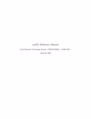 خرید و دانلود نسخه کامل کتاب amlPy Reference Manual