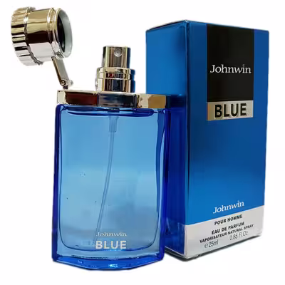 عطر جیبی مردانه جانوین مدل دیزایر بلو کد 832 حجم 25 میلی لیتر