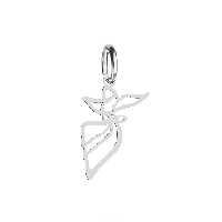آویز گردنبند نقره هایکا طرح رقص سما مدل nha 640