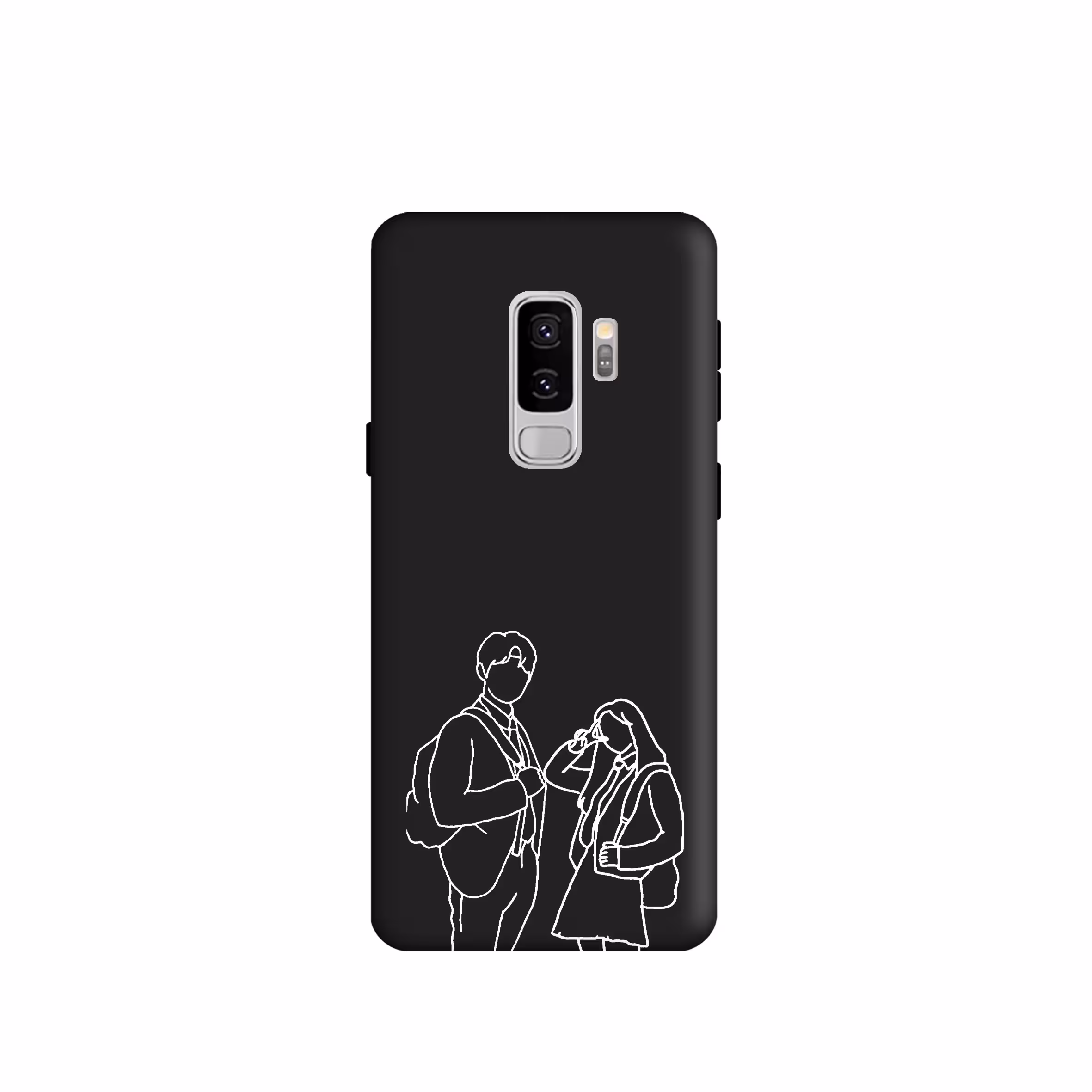 کاور طرح عاشقانه مینیمال کد y6033 مناسب برای گوشی موبایل سامسونگ  Galaxy S9 Plus