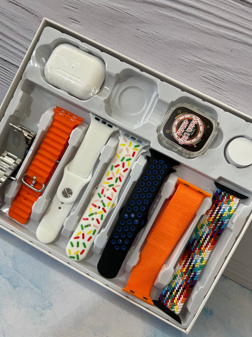 پک ساعت هوشمند i20 ultra همراه با ایرپاد پرو 2