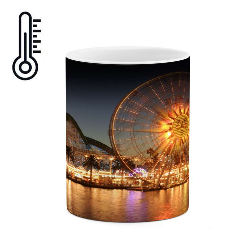 ماگ حرارتی کاکتی طرح شهر مدل mgh13287