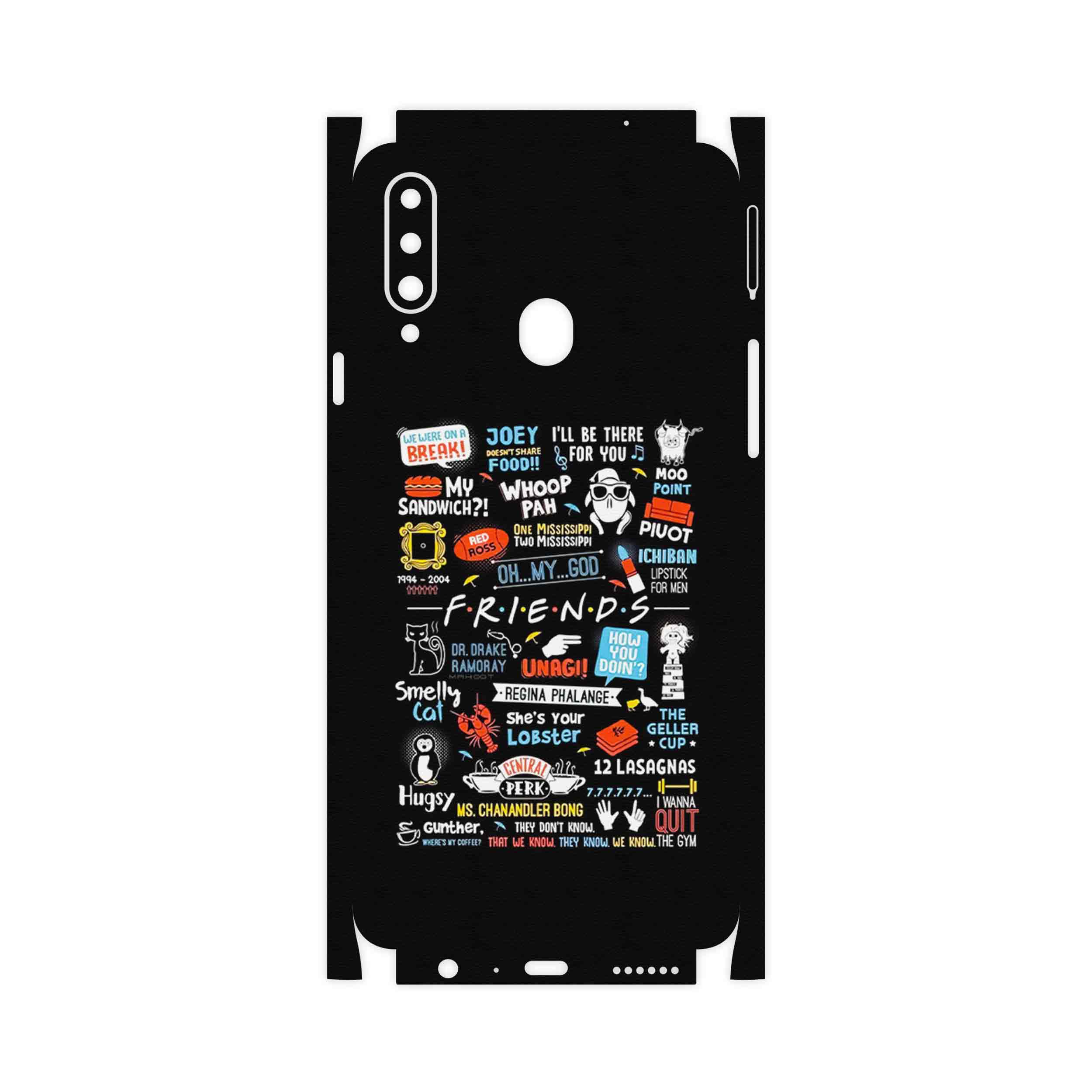 برچسب پوششی ماهوت مدل Friends 2-FullSkin مناسب برای گوشی موبایل سامسونگ Galaxy A20s