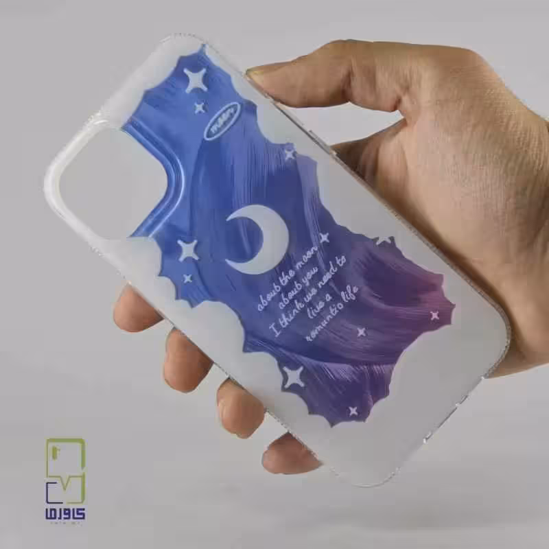 قاب گوشی آیفون 11پرو مکس دخترانه فانتزی| مدل براش ماه 11Pro Max