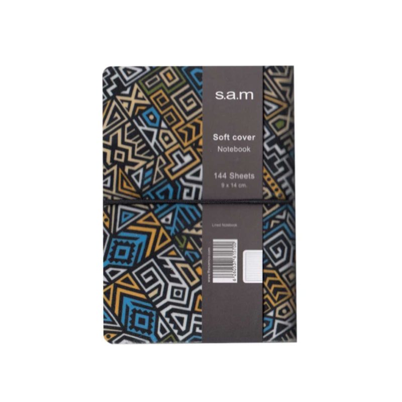 دفتر پارچه ای 144 برگ اروپایی SAM مدل Denzo-8