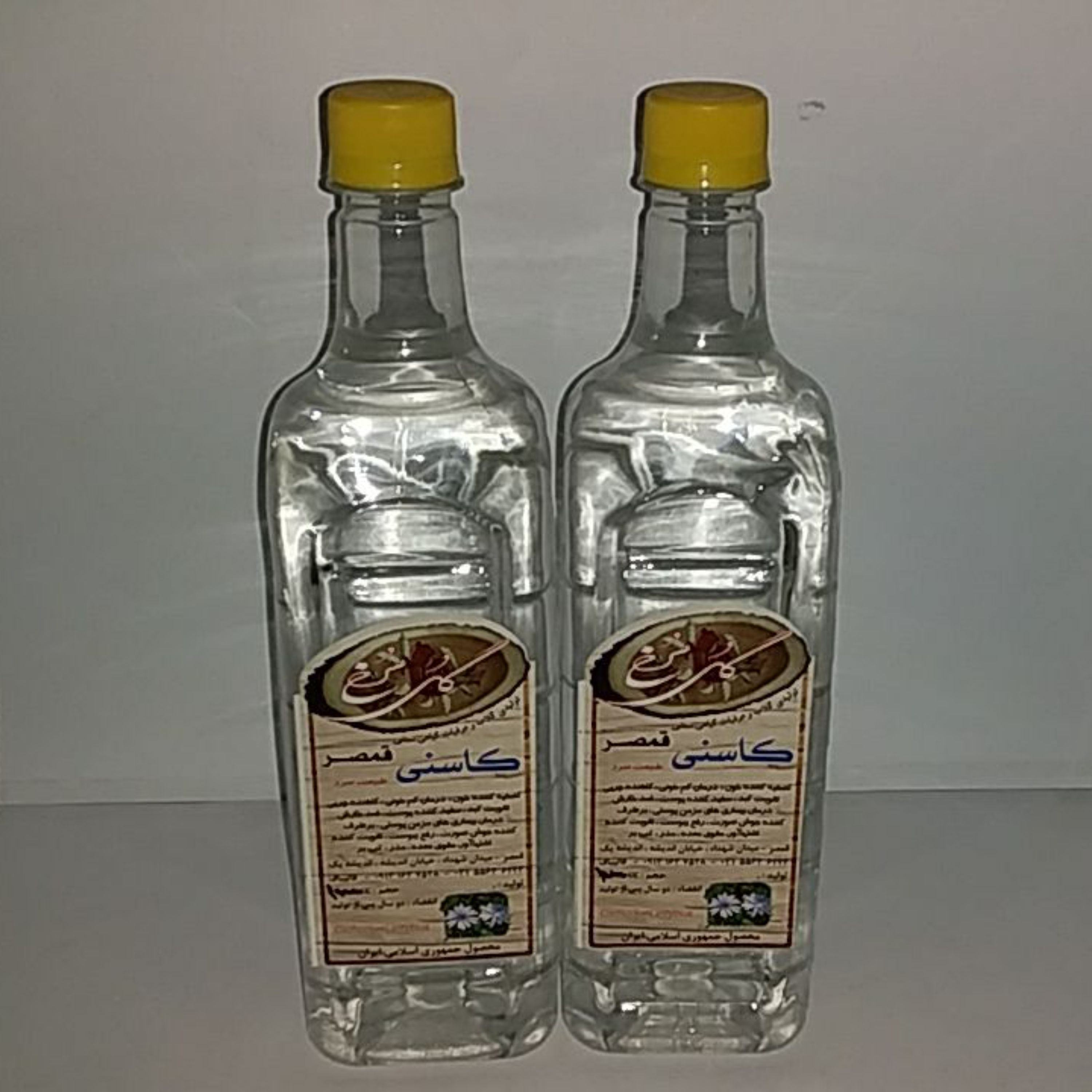 2لیتر عرق کاسنی درجه یک قمصر کاشان (سنتی تولید خانگی)