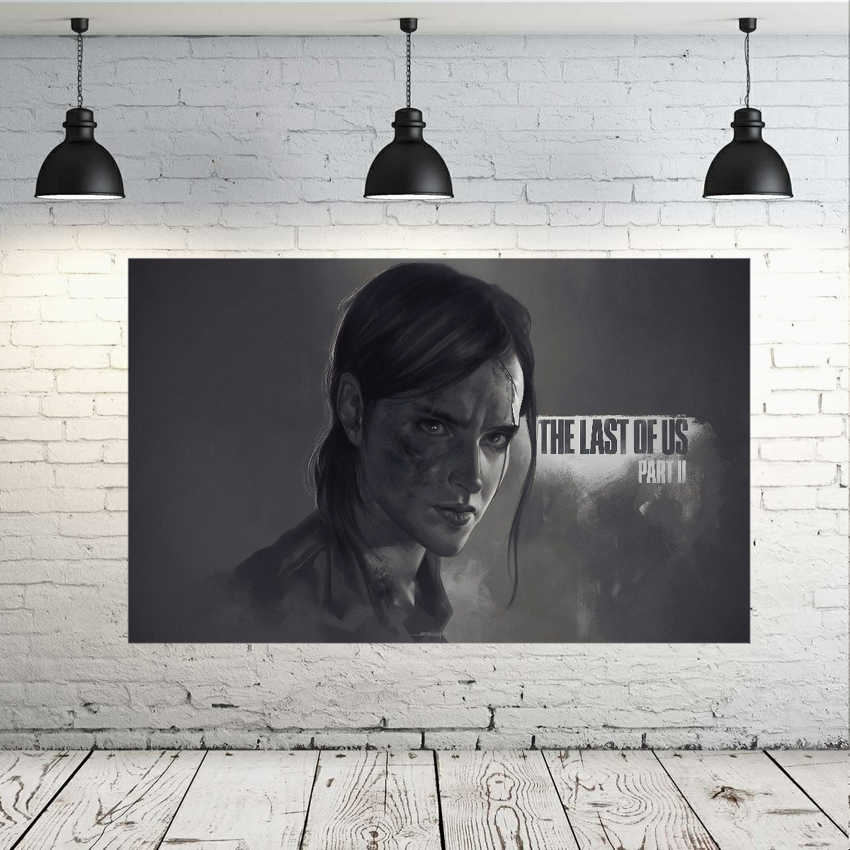تابلو بوم طرح گیم THE LAST OF US PART II مدل SDB8906