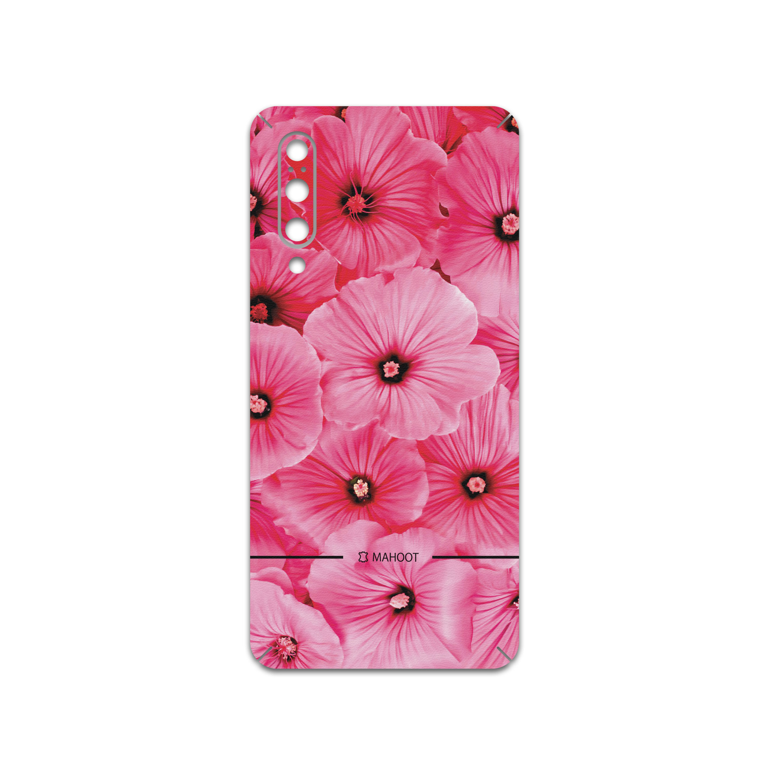 برچسب پوششی ماهوت مدل Pink-Flower مناسب برای گوشی موبایل شیائومی Mi 9