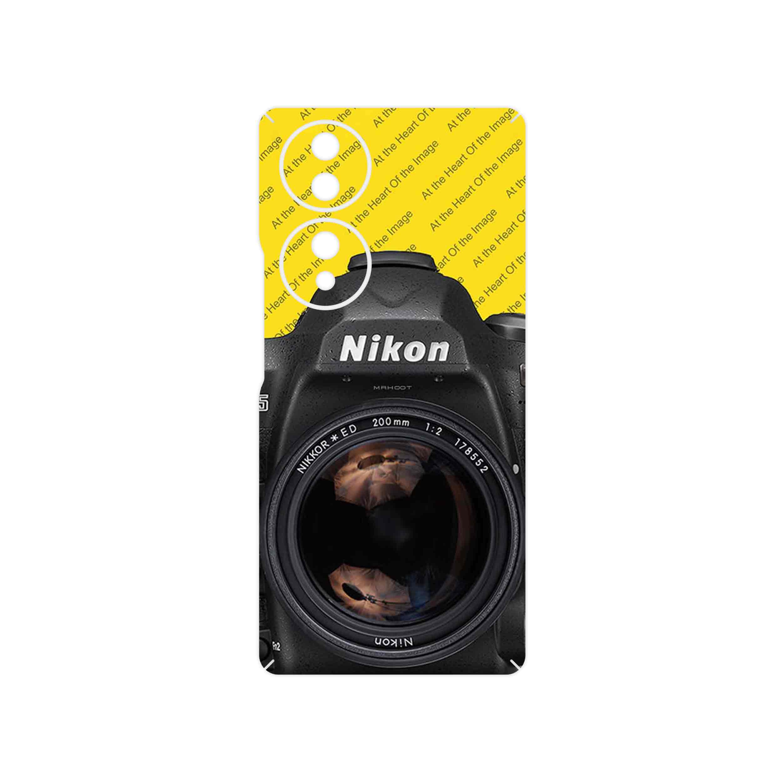 برچسب پوششی ماهوت مدل Nikon_Logo مناسب برای گوشی موبایل آنر 70