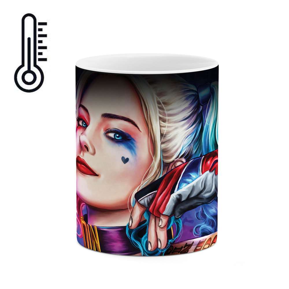 ماگ حرارتی طرح هارلی کویین مدل mgp00313