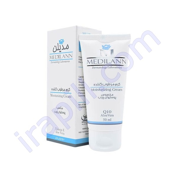 کرم مرطوب کننده پوست چرب مدیلن  50 میلی لیتر