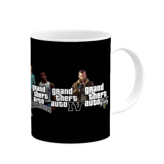 ماگ طرح بازی gta  مدل mgp11152