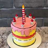 کیک کارتونی