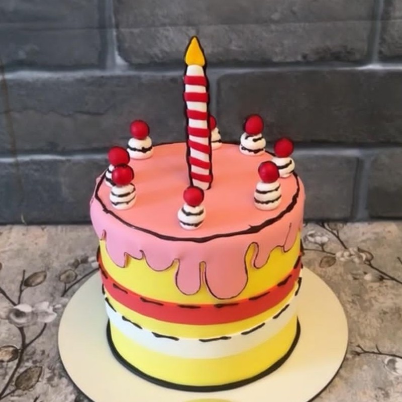 کیک کارتونی