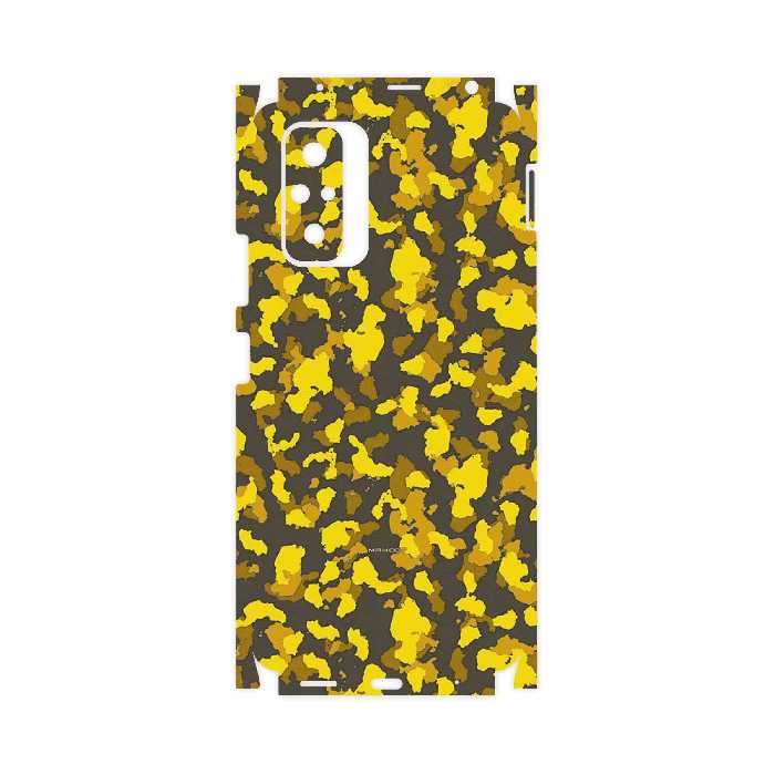 برچسب پوششی ماهوت مدل Yellow Infantry Army-FullSkin مناسب برای گوشی موبایل شیائومی Redmi Note 10 Pro