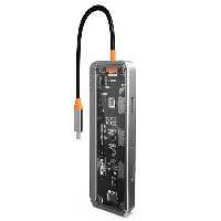 هاب 10 پورت تایپ سی کوتسی Coteci 10 in1 Multifunctional Docking Station 16013