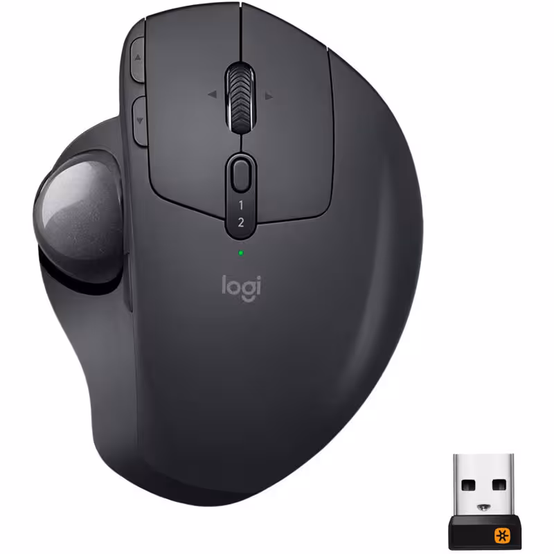 ماوس بی سیم لاجیتک مدل MX ERGO Trackball