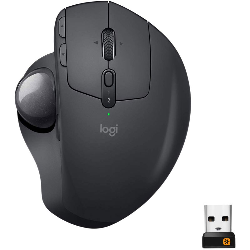 ماوس بی سیم لاجیتک مدل MX ERGO Trackball