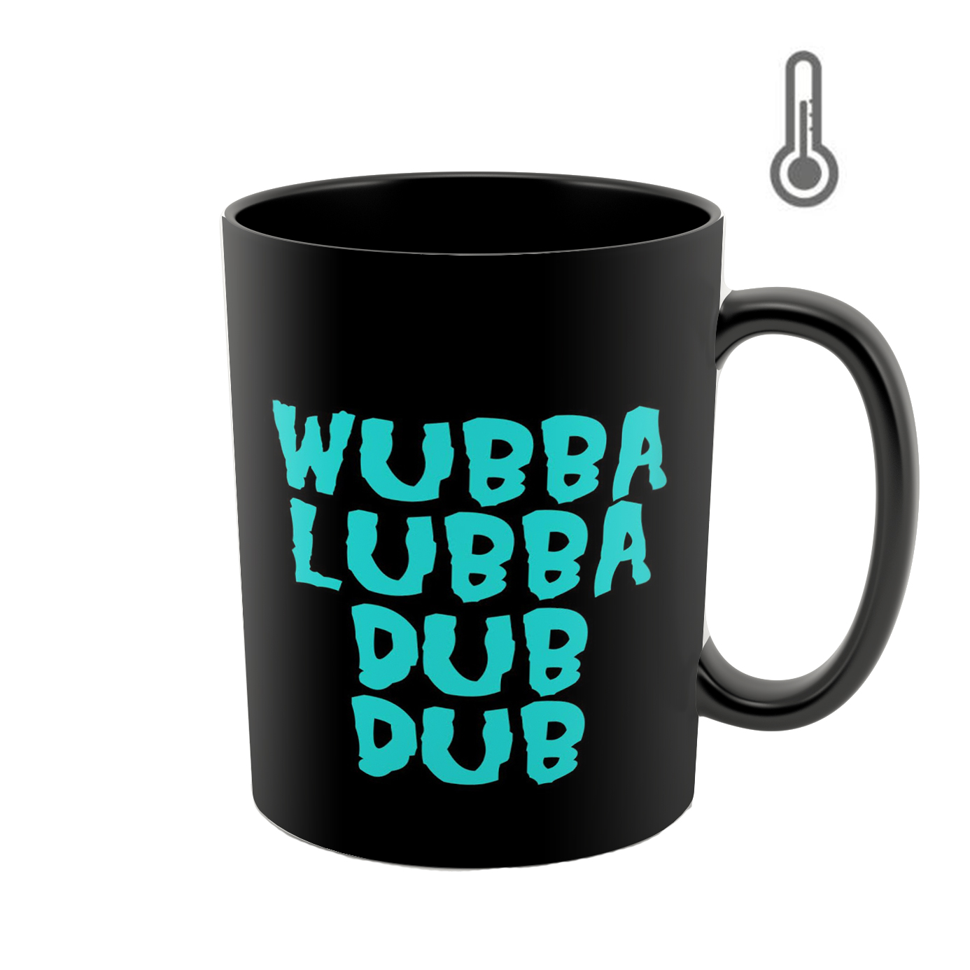 ماگ حرارتی طرح wubba lubba مدل rick &amp; morty