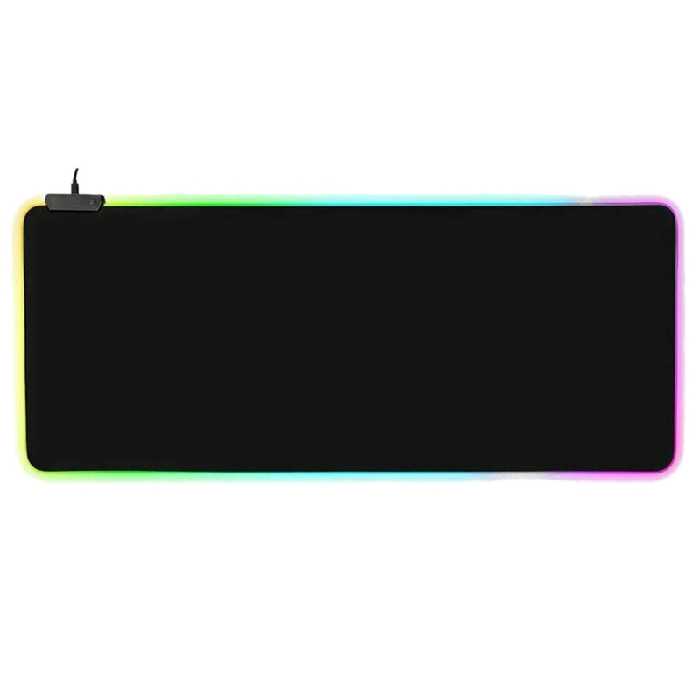 ماوس پد مخصوص بازی مدل Glowing Cool RGB 90x40