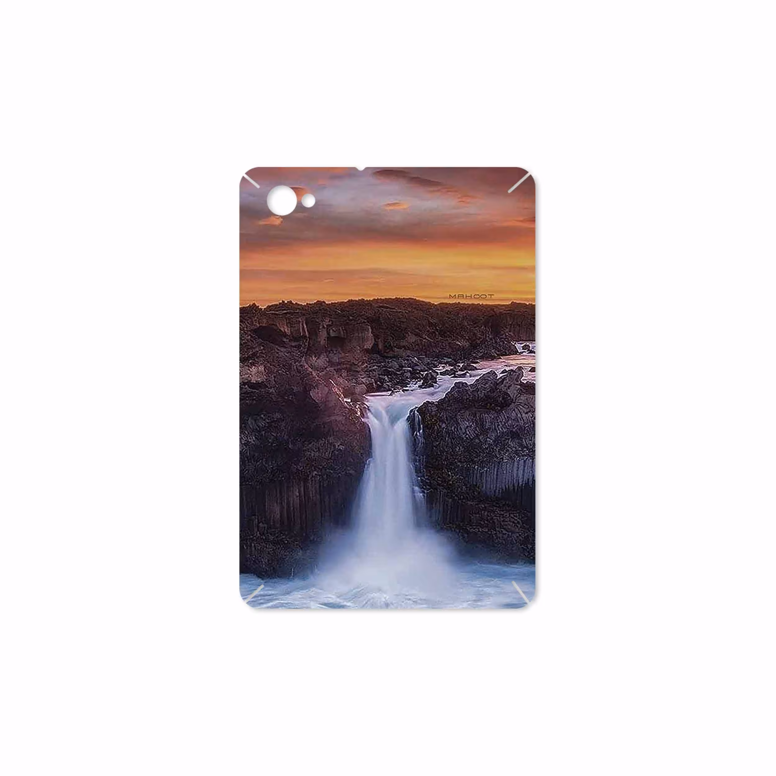 برچسب پوششی ماهوت مدل Waterfall مناسب برای تبلت سامسونگ Galaxy Tab 7.7 2011 P6800