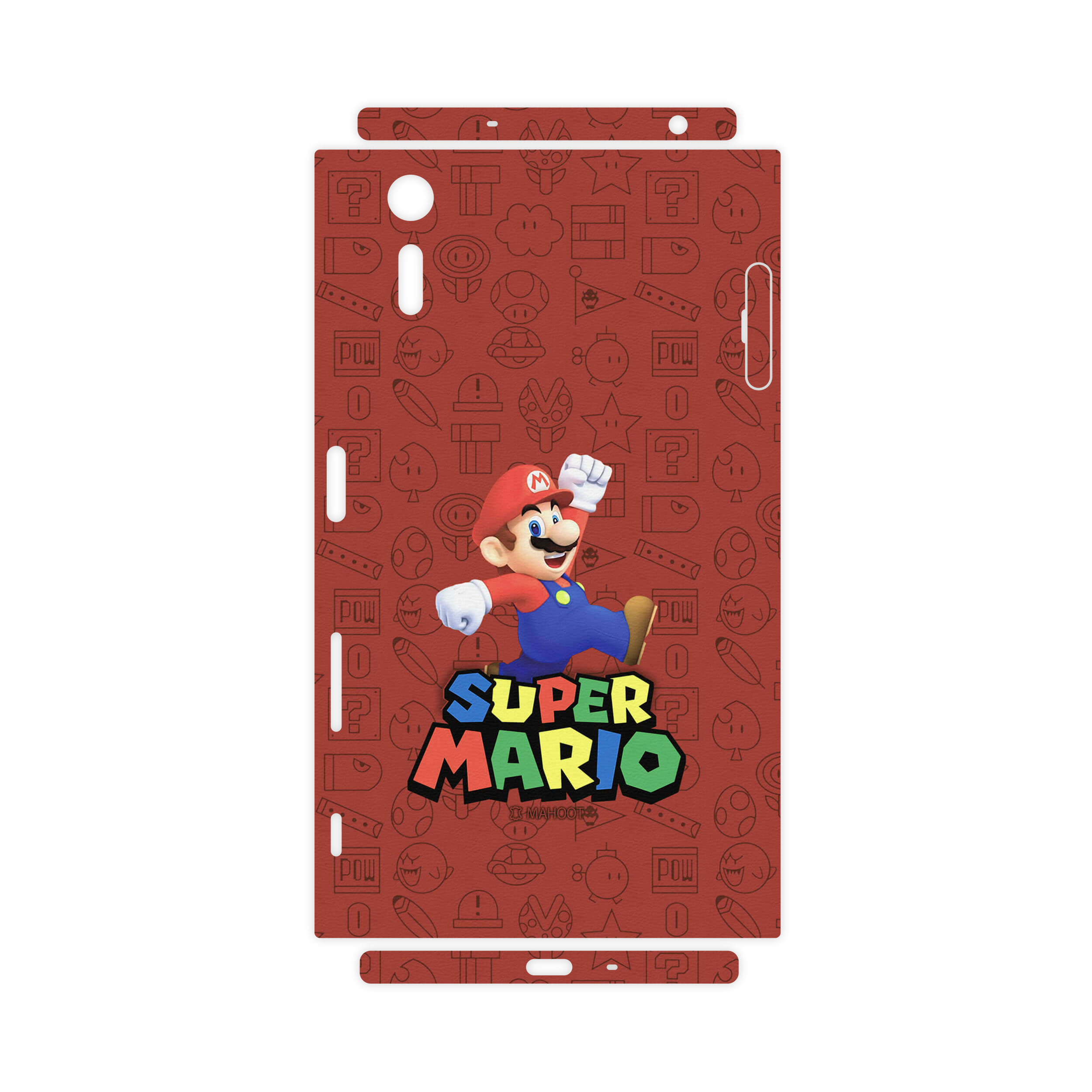 برچسب پوششی ماهوت مدل Super-Mario-Game-FullSkin مناسب برای گوشی موبایل سونی Xperia XZ