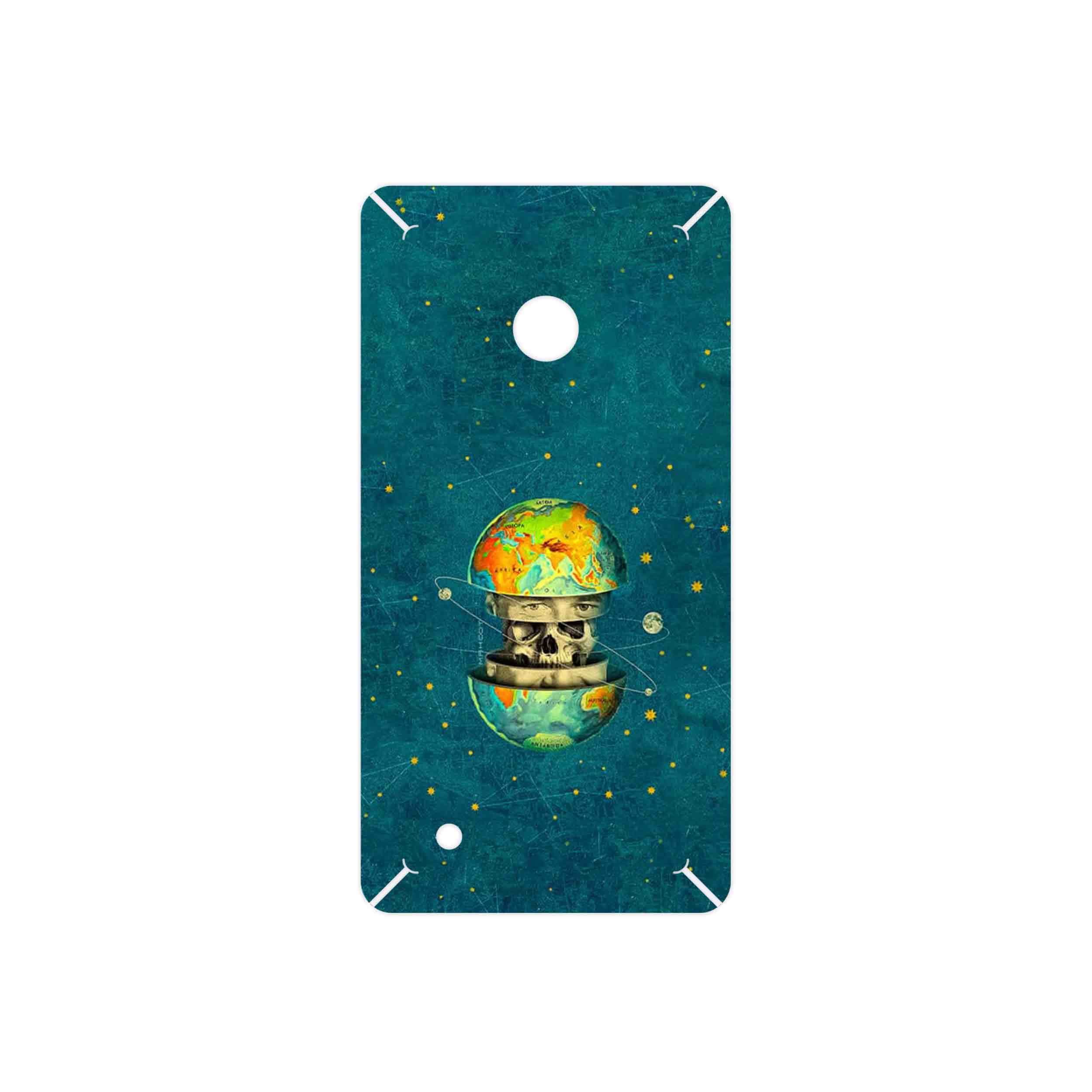 برچسب پوششی ماهوت مدل Collage of Earth Face مناسب برای گوشی موبایل نوکیا Lumia 530