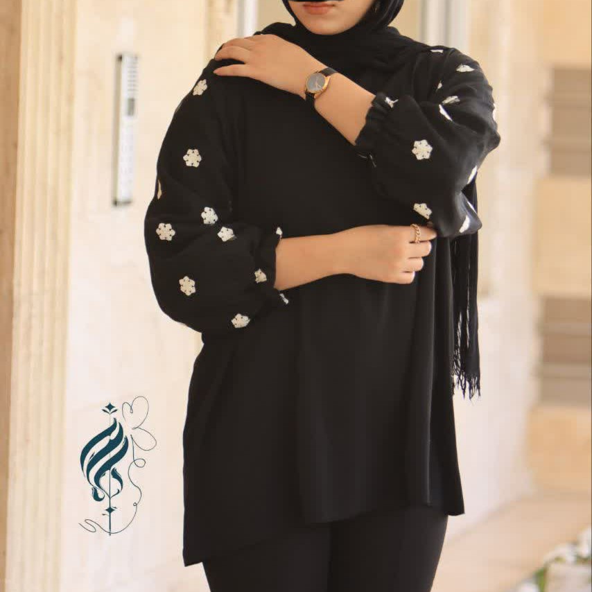 شومیز مجلسی طرح برف