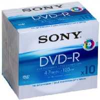پک 10 تایی دی وی دی سونی مدل 10DMR47B-IP