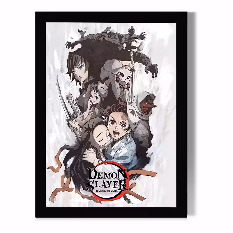 تابلو مدل demon slayer کد Sdbt004