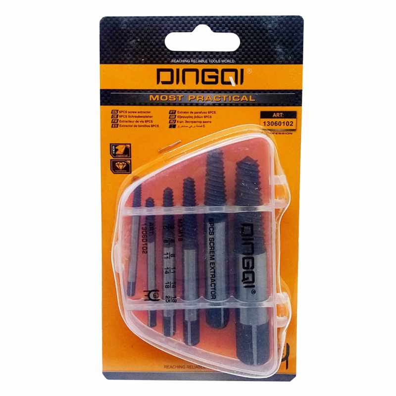 قلاویز چپگرد دینگشی مدل D-6 مجموعه 6 عددی