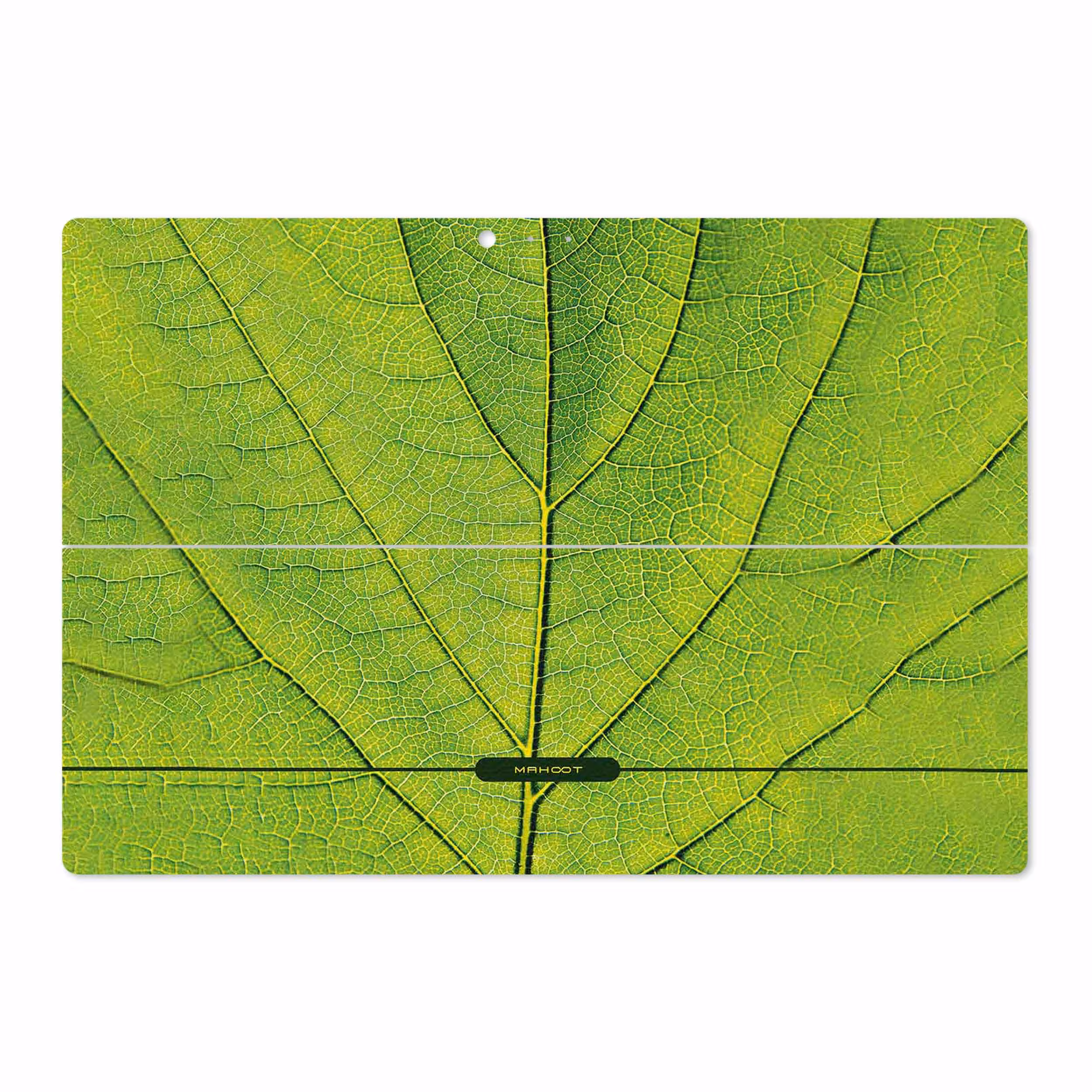 برچسب پوششی ماهوت مدل Leaf-Texture مناسب برای تبلت مایکروسافت Surface Pro 3 2014