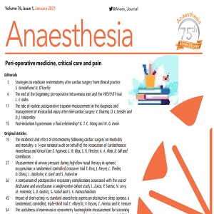 Anaesthesia 2021 Full Archives at 25€ - کتاب پزشکی بهار