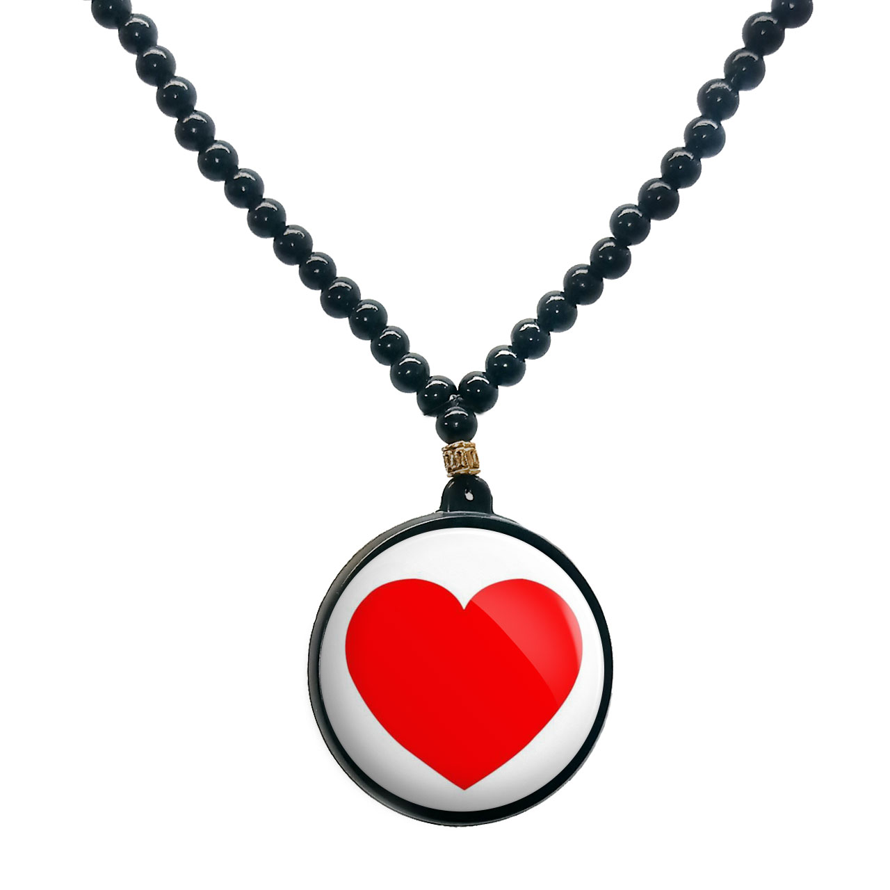 گردنبند پرمانه طرح عاشقانه کد pmd.1138 مدل دو طرفه