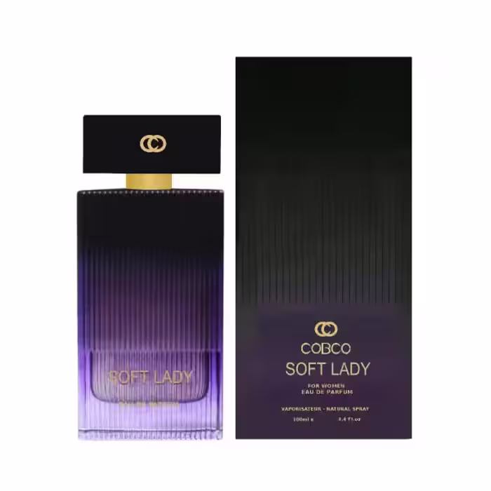 ادو پرفیوم زنانه کوبکو مدل Soft Lady اسانس آلین حجم 100 میل