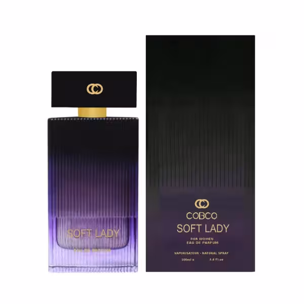 ادو پرفیوم زنانه کوبکو مدل Soft Lady اسانس آلین حجم 100 میل