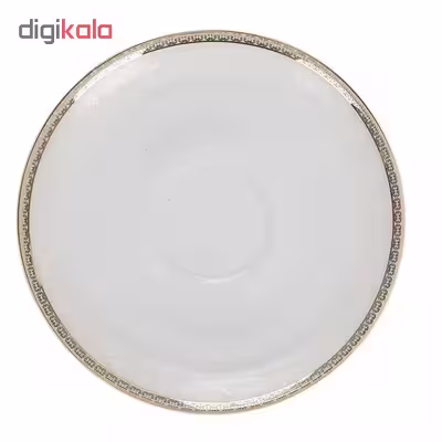 نعلبکی چینی زرین ایران طرح Riva بسته 6 عددی