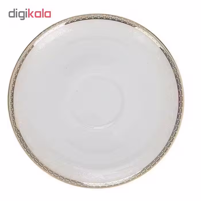 نعلبکی چینی زرین ایران طرح Riva بسته 6 عددی