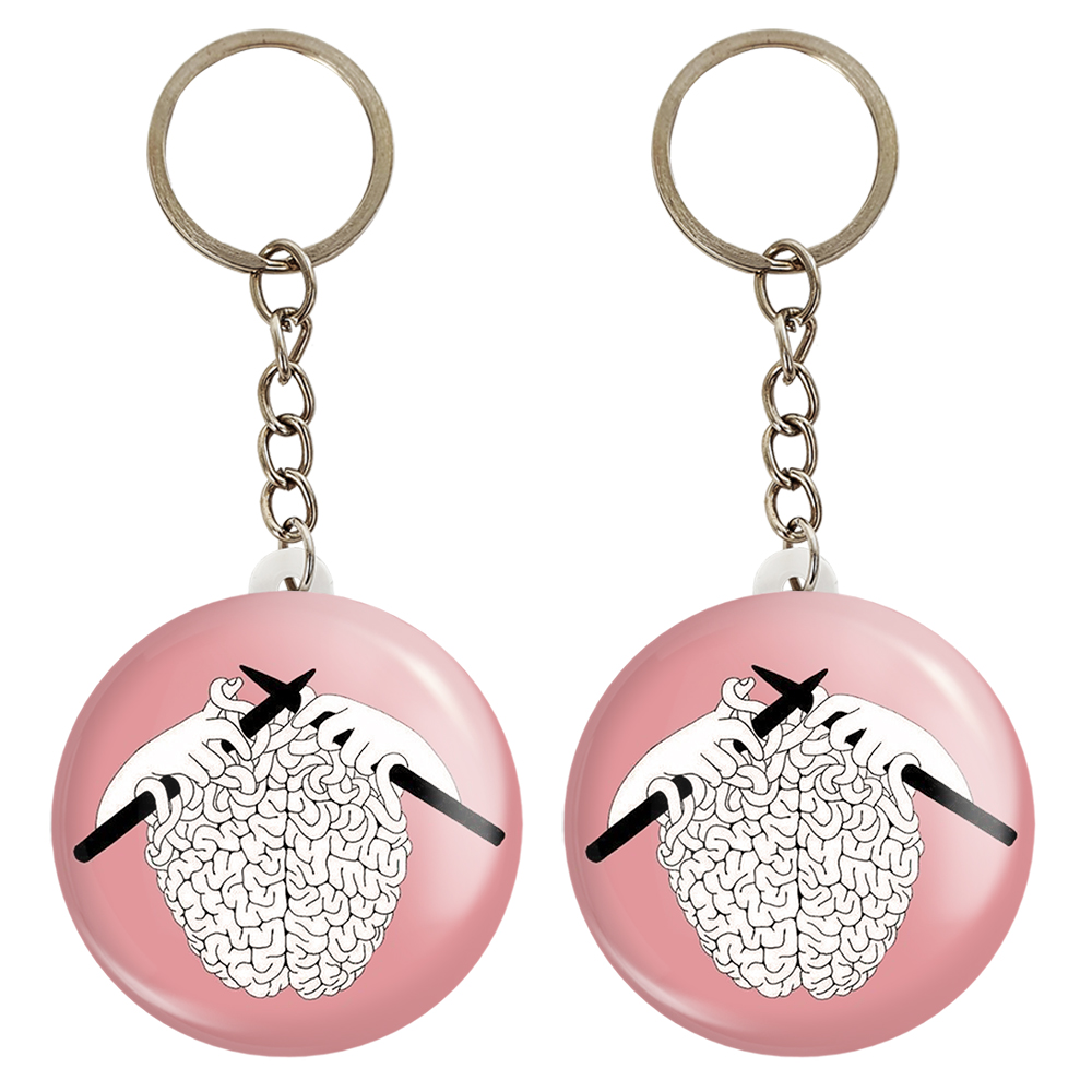 جاکلیدی خندالو مدل مغز کد 23942394 مجموعه 2 عددی