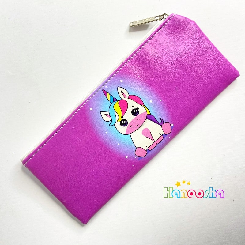 جامدادی فانتزی چرمی طرح پونی