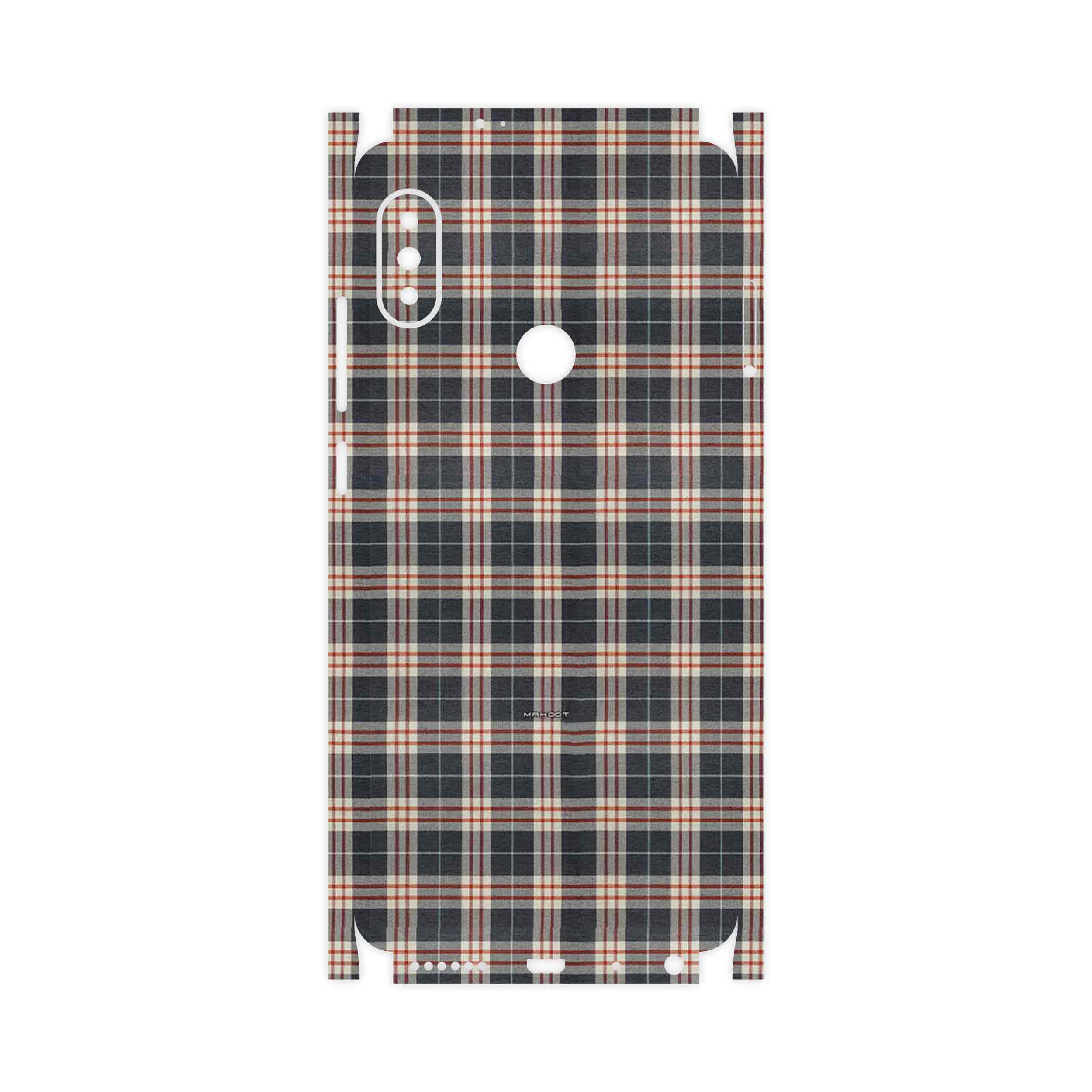 برچسب پوششی ماهوت مدل Fabric Texture 5-FullSkin مناسب برای گوشی موبایل شیائومی Redmi Note 5 Pro