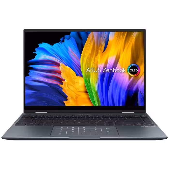 لپ تاپ ایسوس 14 اینچی مدل ZENBOOK UP5401EA پردازنده Core i7 1165G7 رم 16GB حافظه 512GB SSD گرافیک Intel Iris
